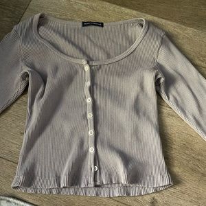 Brandy Melville ribbed long sleeve